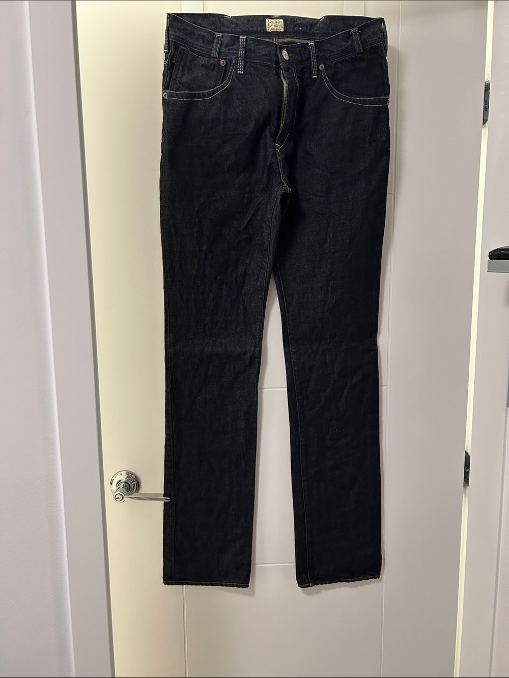 Paul Smith Black Straight-Leg Jeans